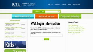 KYVL Login Information – Jessamine County Public Library