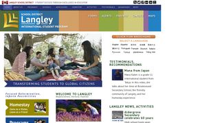 Langley School District - International Student Program, Greater ...