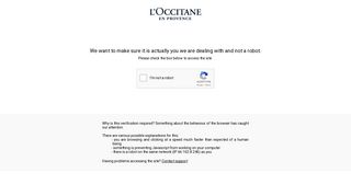 Log In | My Account Sign In - L'Occitane