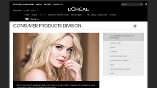 Consumer Products Division - L'Oréal Group