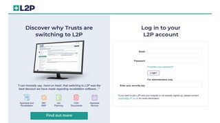 L2P | Discover why Trusts areswitching to L2PLog in to yourL2P account
