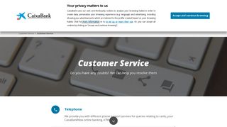 Customer Service | Customer Service | CaixaBank