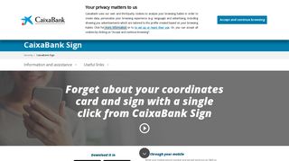 CaixaBank Sign | CaixaBank