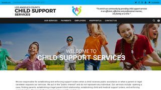 Child Support Services – Los Angeles County