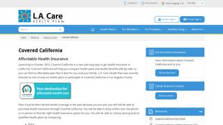 Covered California | L.A. Care Health Plan