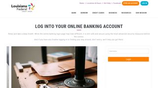 Louisiana Federal Credit Union Online Banking Login