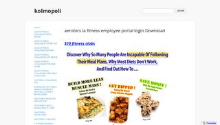 aerobics la fitness employee portal login Download - kolmopoli