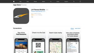 LA Fitness Mobile on the App Store - iTunes - Apple