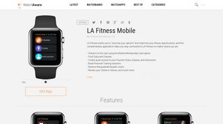 LA Fitness Mobile - Apple Watch App | Watchaware