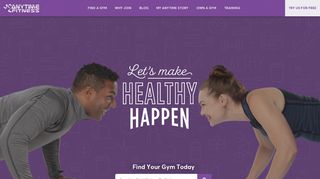 Anytime Fitness - Training | Let's Make Healthy Happen