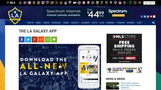 The LA Galaxy app | LA Galaxy
