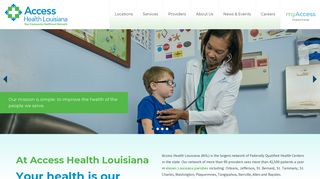 Access Health Louisiana: Home