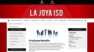 La Joya ISD - Employee Benefits