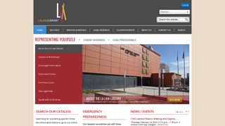 LA Law Library - Home Page