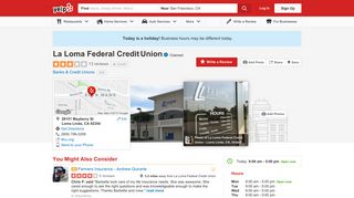 La Loma Federal Credit Union - 13 Reviews - Banks & Credit Unions ...