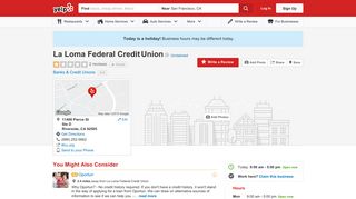 La Loma Federal Credit Union - Banks & Credit Unions - 11498 Pierce ...