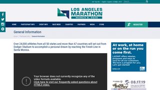 General Information | LA Marathon