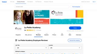 Working as an Assistant Teacher at La Petite Academy: 104 Reviews ...