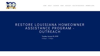 Restore Louisiana Homeowner Assistance Program - Outreach — LA ...