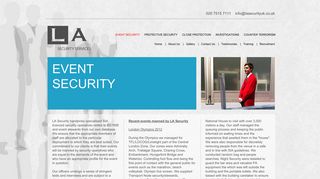 Event security - LA Security