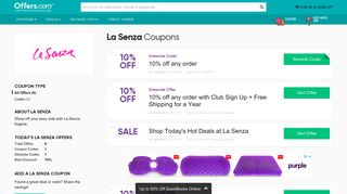 10% off La Senza Coupons & Promo Codes + Free Shipping 2019
