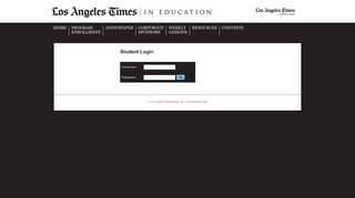 TIE | The Los Angeles Times in Education | Digital Edition Connect