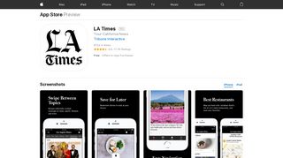 LA Times on the App Store - iTunes - Apple
