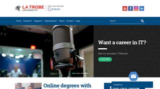 Online IT & business degree courses | La Trobe University / Didasko