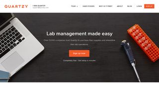 Quartzy | The free and easy way to manage your lab
