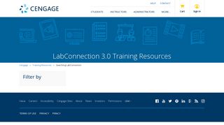 LabConnection 3.0 - Training Resources - Cengage