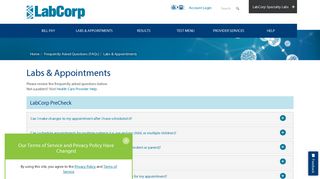 Labs & Appointments | LabCorp