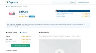 LabCup Reviews and Pricing - 2019 - Capterra