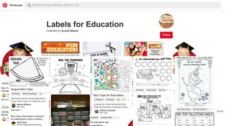 21 Best Labels for Education images | Box tops, Label for, Fundraising