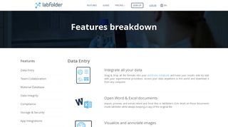 Features - labfolder