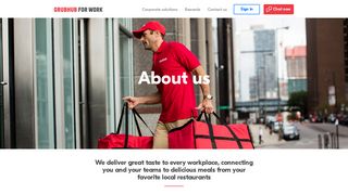 About us | Food Delivery by Grubhub for Work