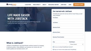 JobStack for Customers | PeopleReady