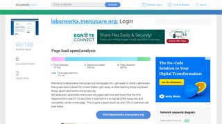Access laborworkx.mercycare.org. Login