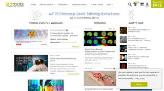 LabRoots: Science News, Educational Webinars & Virtual Events