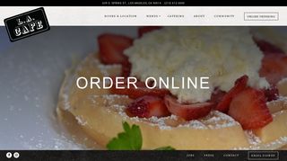 Order Online | LA Cafe