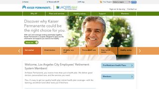 Kaiser Permanente® | Home | Los Angeles City Employees ...