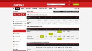 Online Horse Racing Betting & Odds - Ladbrokes.com.au