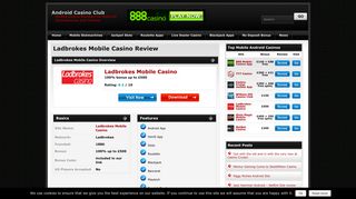 Ladbrokes Mobile Casino - Android App review - Android Casino Club