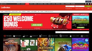 Play Online Casino | bet £10 get £50 Ladbrokes Casino