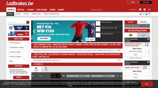 Bet Online on Belgium's Favourite Betting Site - Ladbrokes Sports
