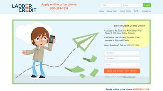 Line of Credit Loans Online - Fast Approval Decision Up to $1,250!