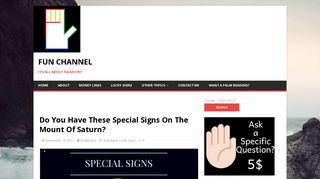 Do You Have These Special Signs On The Mount Of Saturn?-Palmistry