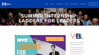 SUMMER INTERNSHIP: Ladders for Leaders —