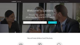 Ladders Recruitment Website - 100K+ Jobs and Executive Recruitment