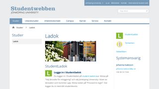 Ladok - Jönköping University