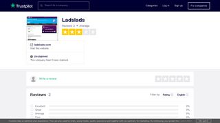 Ladslads Reviews | Read Customer Service Reviews of ladslads.com